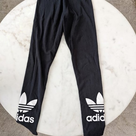 Adidas Originals Trefoil Logo Leggings - Picture 3 of 8